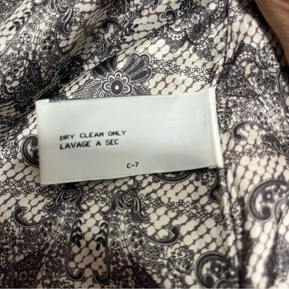 Tulle Anthropologie Wool Blend Pea Coat Size Medium - Picture 9 of 12